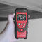 Medidor de madeira preto e vermelho da umidade de Digitas, Pin Moisture Meter For Wood